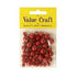 AussieSuperStore Jewellery Making Supplies Glass Pearl Red Glass Pearl Red | Jewellery Making Beads 9331468025450 VCGPMXRD